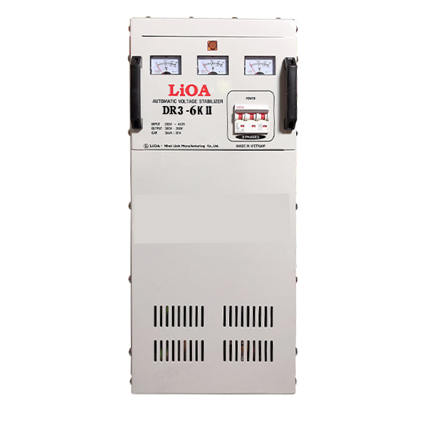 Ổn áp 3 pha khô Lioa 6KVA DR3 6KII