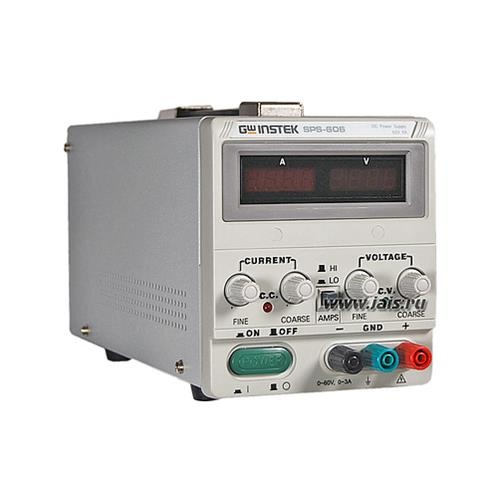 Nguồn DC chuyển mạch GW Instek SPS-606 (60V, 6A, 1CH)