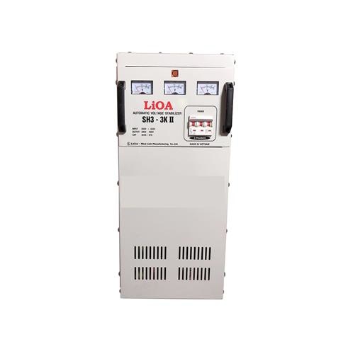 Ổn áp 3 pha khô 3KVA Lioa SH3-3KII (Dải điện áp đầu vào 260V - 430V)