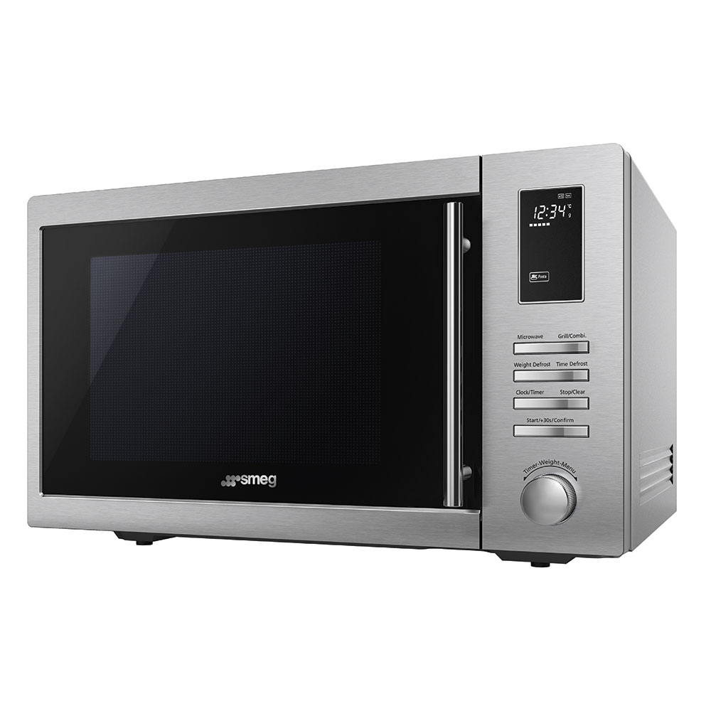 Lò nướng kết hợp vi sóng Hafele Smeg MOE25X